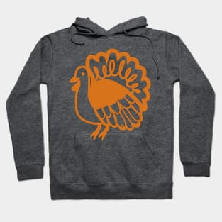 Simple Turkey Chevron Hoodie